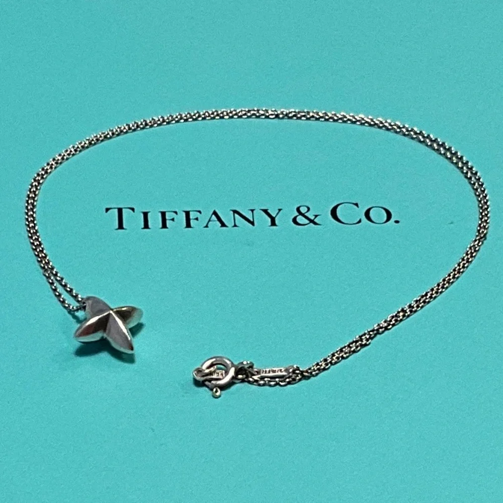 TIFFANY & CO. Vintage Peretti Sirius Star Silver (925) Pendant Necklace